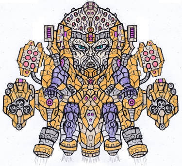 Modok Colouring Explore the Best Modok Art | DeviantArt