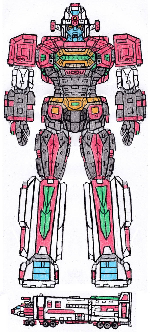 Paper Daimos Layout General Daimos 2021 by saramus01 on DeviantArt