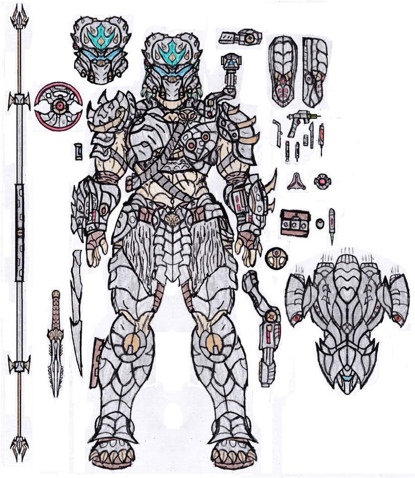 Predator Human Predator Human the MHA by saramus01 on DeviantArt