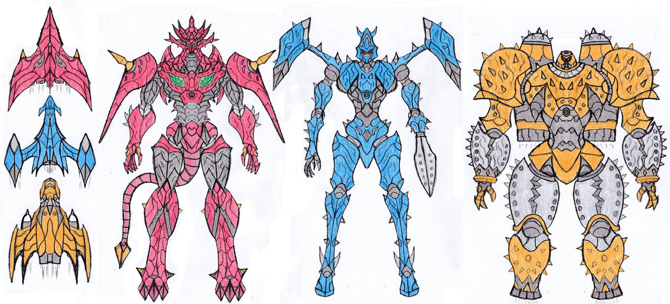 Getter Robo G (Devolution) by saramus01 on DeviantArt