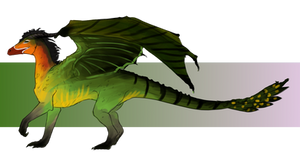 Pet dragon - #5 - lovebird - SOLD by LysallArt