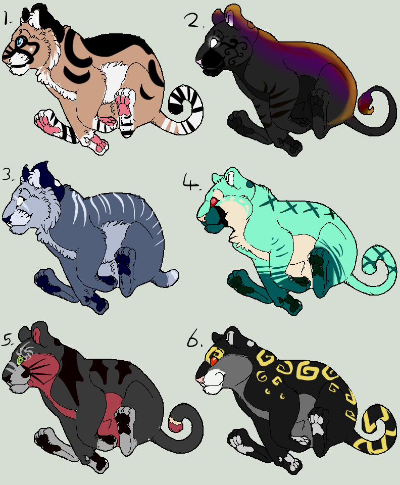 Feline Adopts -OPEN- CHEAP!