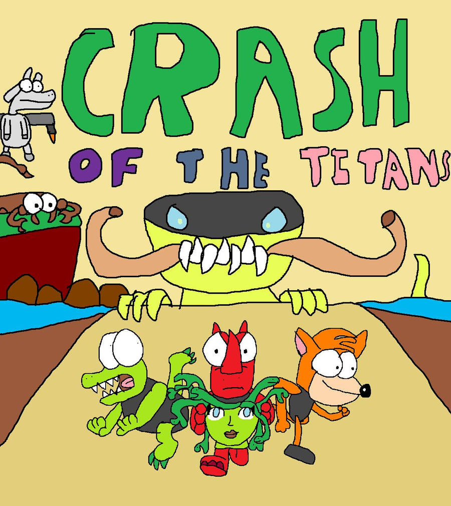 Crash Bandicoot (Crash of the Titans) by Jogita6 on DeviantArt