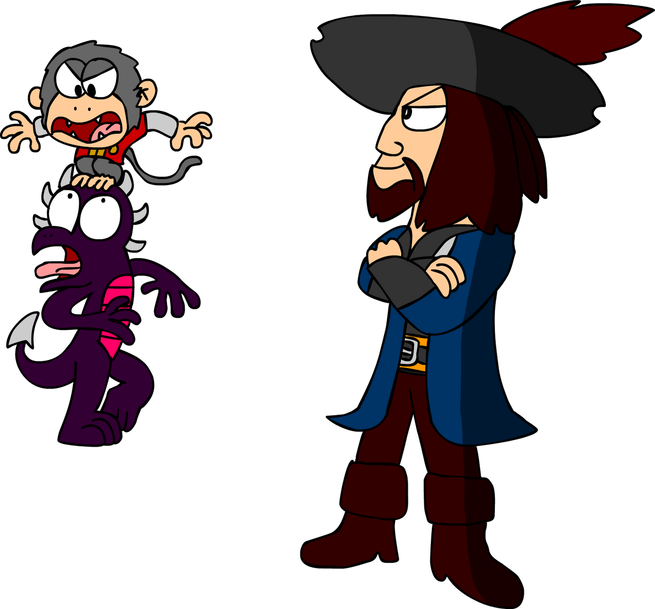 Cynder vs Hector Barbossa (ft. Jack the Monkey) by Blackrhinoranger on DeviantArt Cynder vs Hector Barbossa (ft. Jack the Monkey) by Blackrhinoranger on DeviantArt