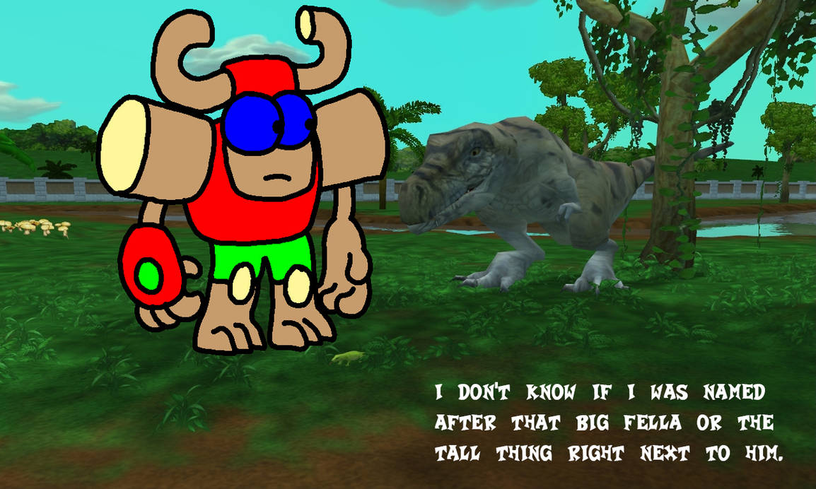 Tree Rex with Tyrannosaurus rex by Blackrhinoranger on DeviantArt