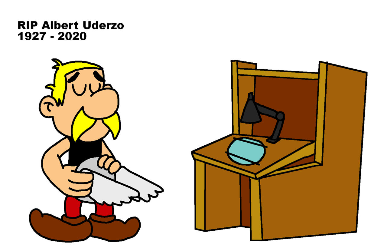 In memory of Albert Uderzo by Blackrhinoranger on DeviantArt