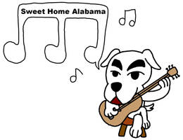 K.K.Slider singing Sweet Home Alabama