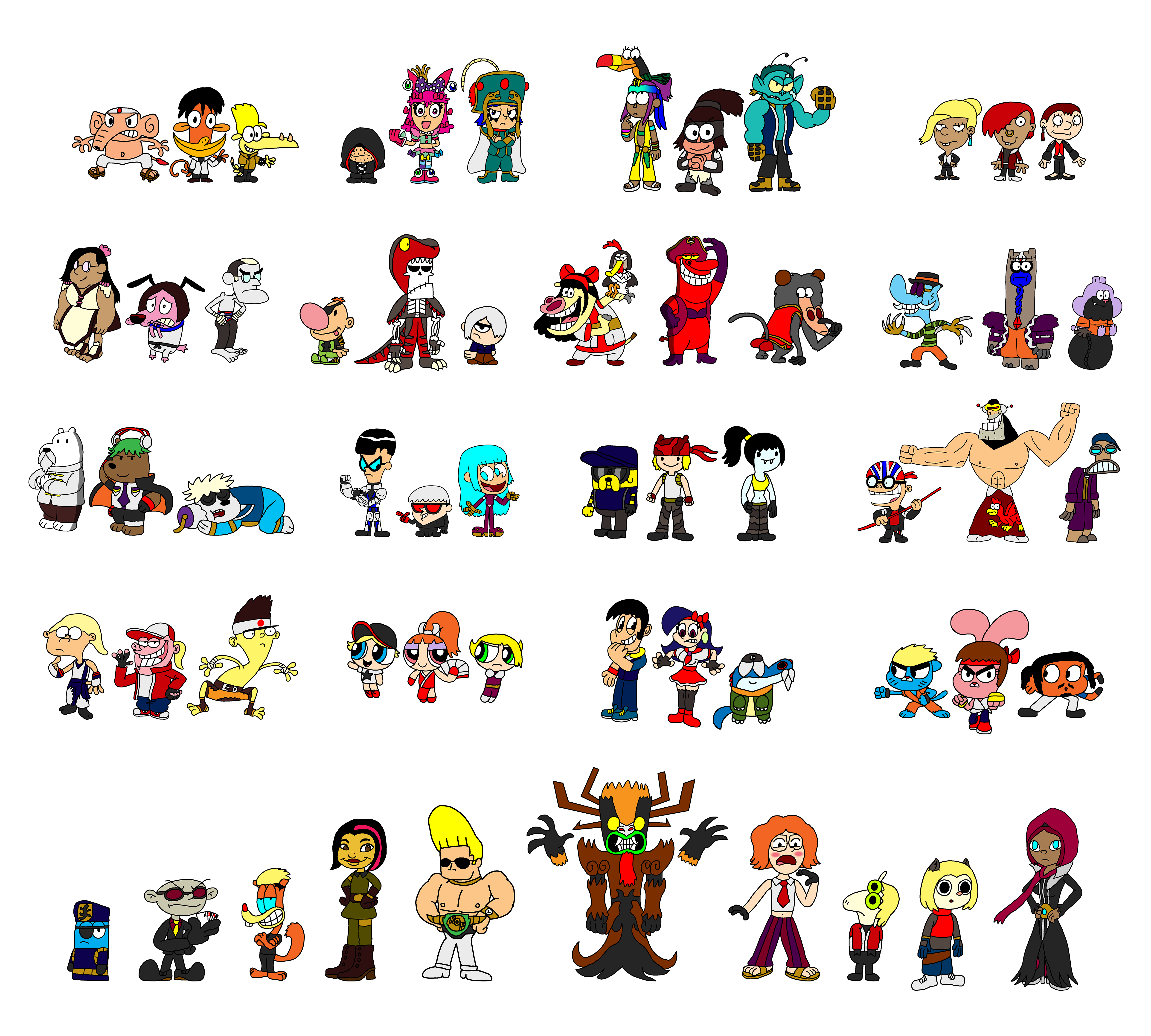 The King of Cartoon Network (KOF 14 version) by Blackrhinoranger on  DeviantArt