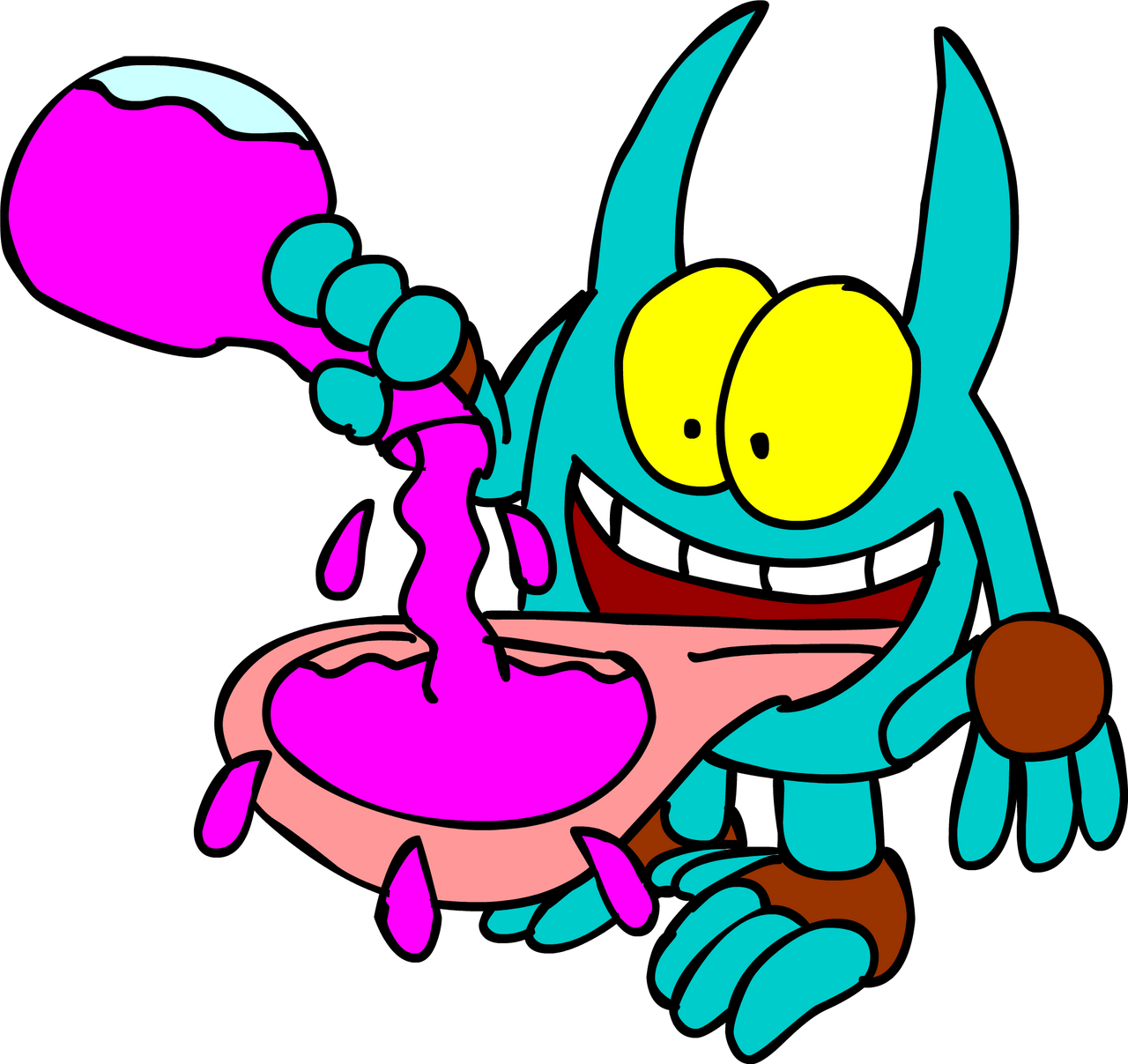 Pop Fizz enjoying his soda too much by Blackrhinoranger on DeviantArt