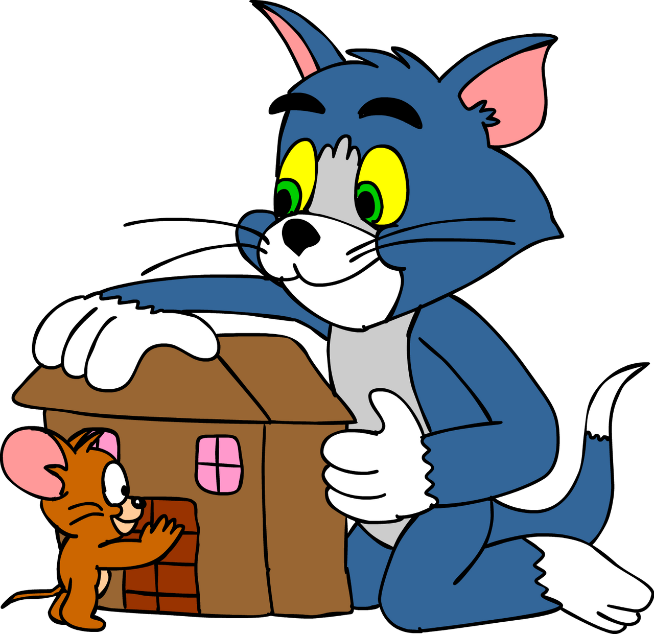 Tom and Jerry making a gingerbread house by Blackrhinoranger on DeviantArt Tom and Jerry making a gingerbread house by Blackrhinoranger on DeviantArt