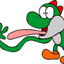 Yoshi with Stretching Powers