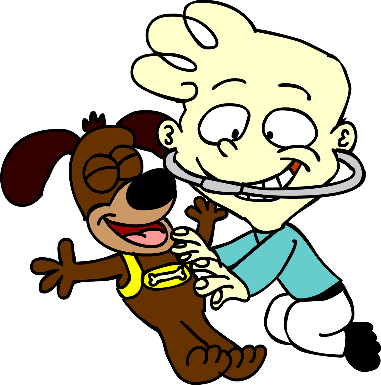 Jimmy Bime Ruff And Redy Jimmy playing with Ruffy by Blackrhinoranger on DeviantArt