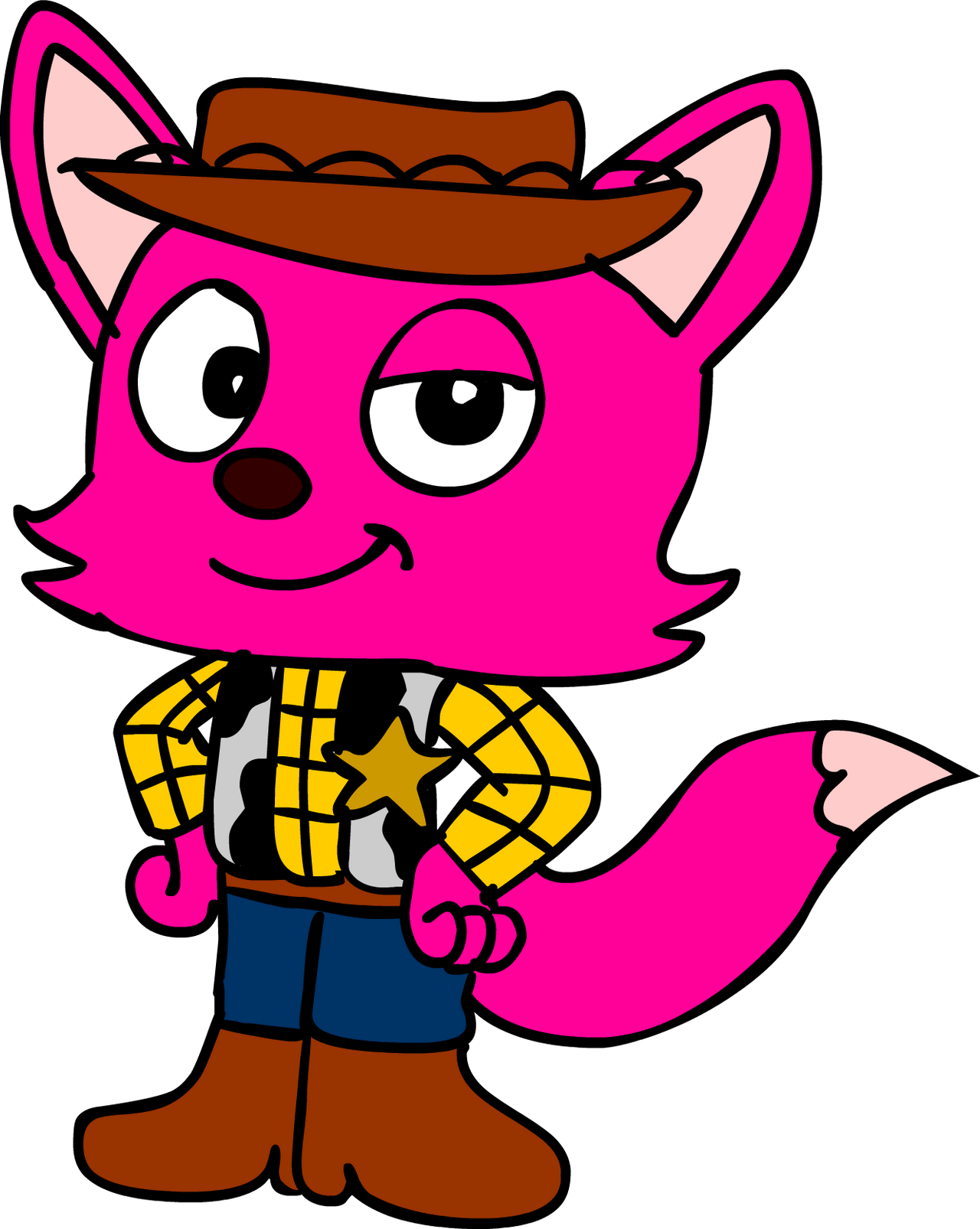 Pinkfong as Sheriff Woofy by Blackrhinoranger on DeviantArt