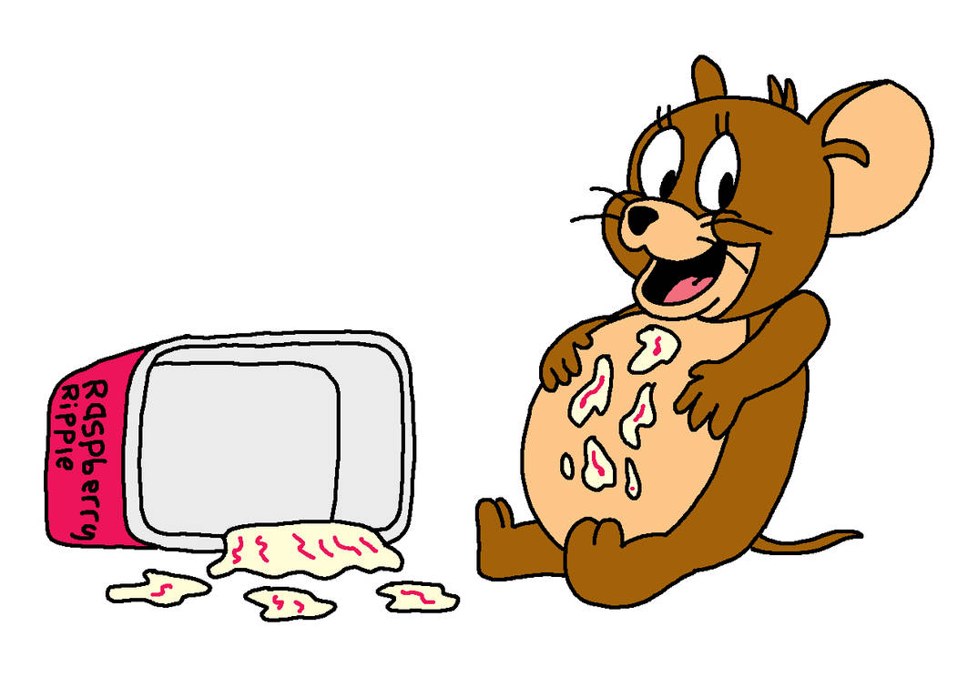 Jerry with Raspberry Ripple by Blackrhinoranger on DeviantArt