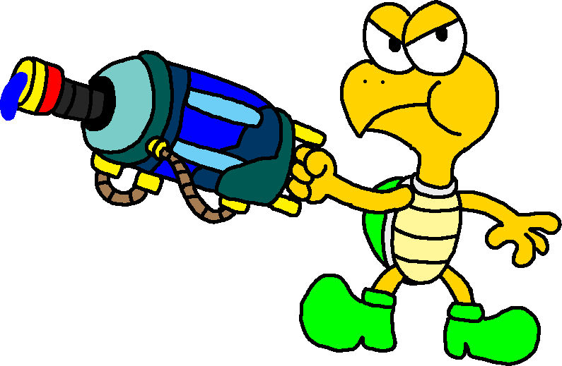 Propell Koopa Koopa Troopa with Hydrodisplacer by Blackrhinoranger on DeviantArt