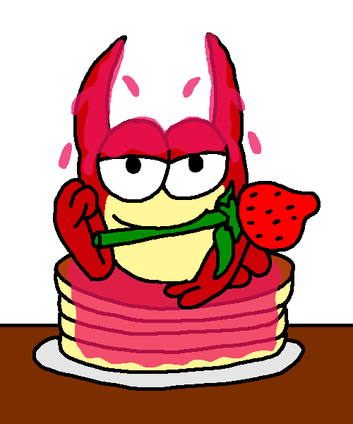 Trigger Happy With Strawberry Syrup Pancakes By Blackrhinoranger On trigger-happy-with-strawberry-syrup-pancakes-by-blackrhinoranger-on