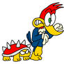 Woody Woodpecker poked by Spiny