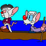 Pinky and the Brain cross the Delaware