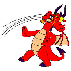 Angry Bird Red vs Spyro Red
