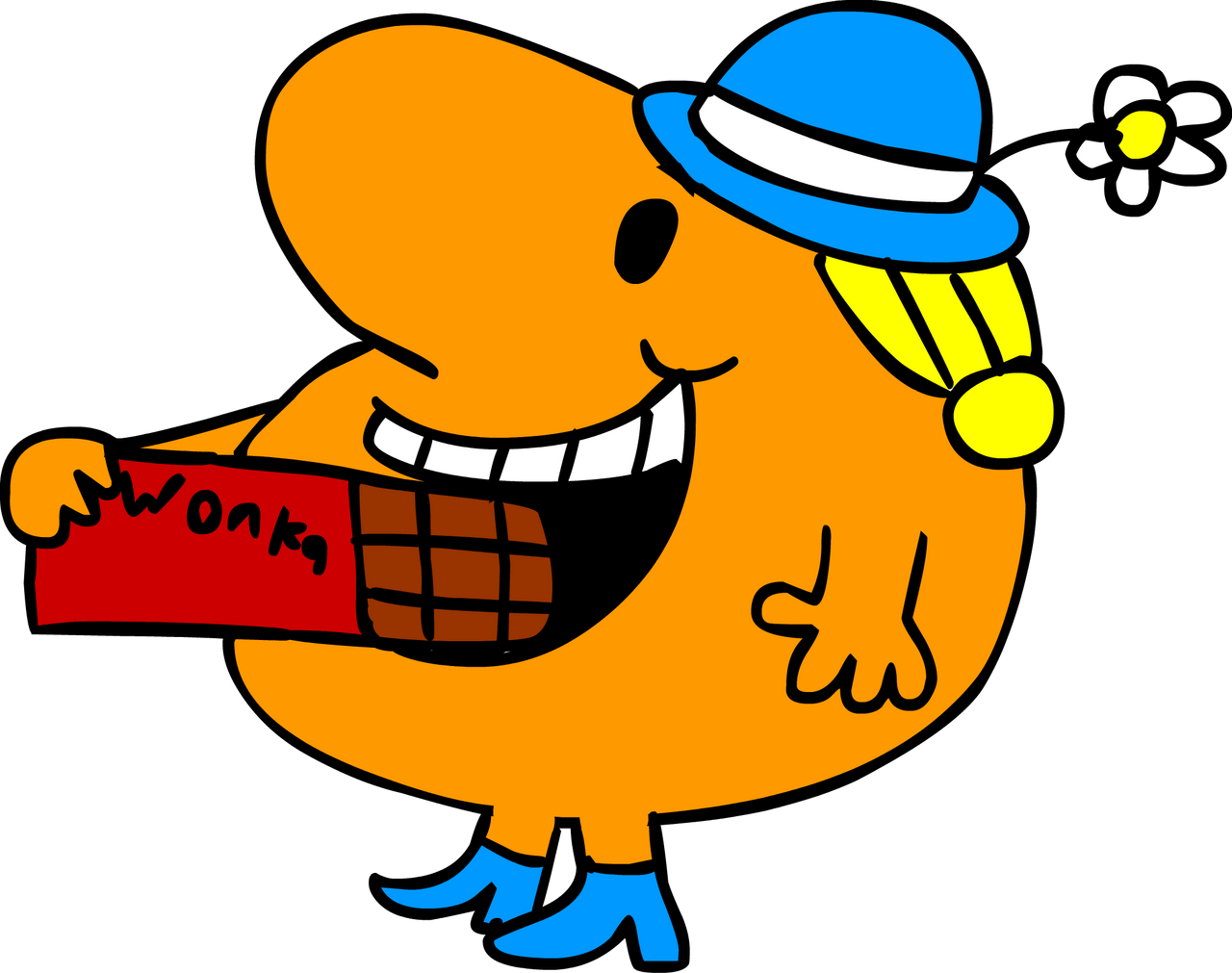 Miss Greedy with Wonka Bar by Blackrhinoranger on DeviantArt