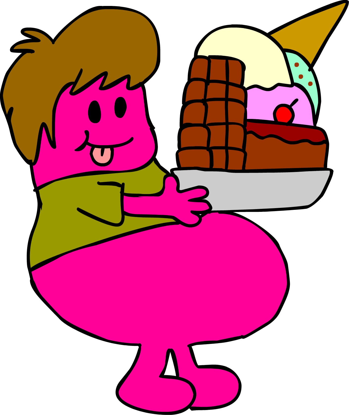 Mr Greedy dressed as Shaggy Rogers by Blackrhinoranger on DeviantArt