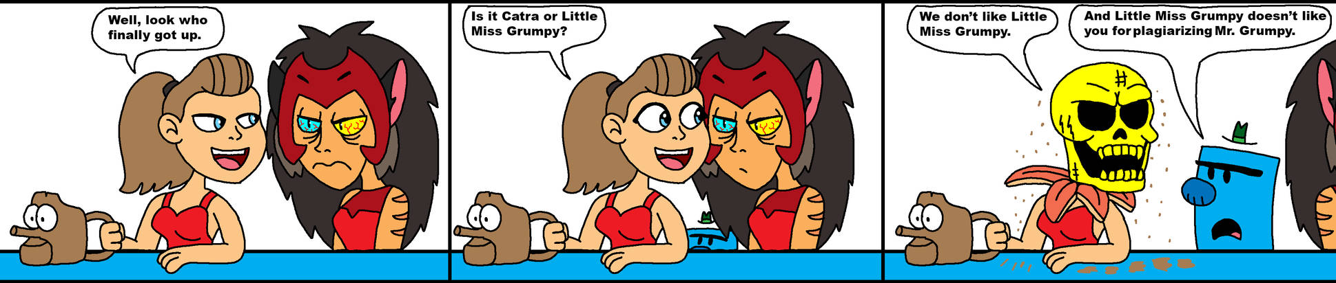 Little Miss Grumpy (2018 She-Ra style) by Blackrhinoranger on DeviantArt