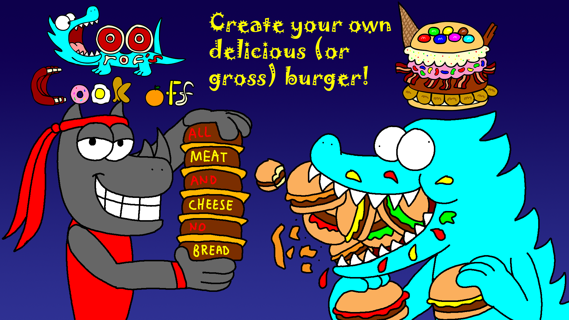 Cook Crocs Cool Croc's Cook Off Episode 1 by Blackrhinoranger on DeviantArt