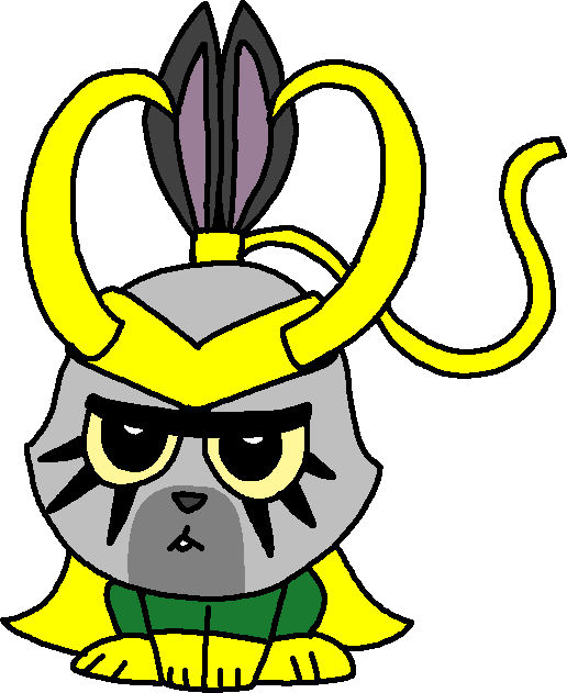 Loki the Rabbit as Loki by Blackrhinoranger on DeviantArt
