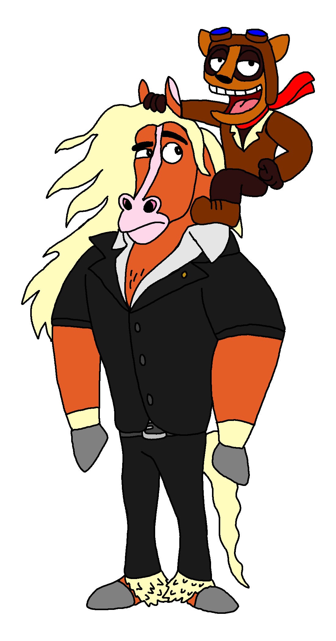 Flynn Riding Goth Flynn riding on WInddancer by Blackrhinoranger on DeviantArt