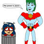 Captain Planet and Ladybug