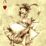 Cards: ace of hearts