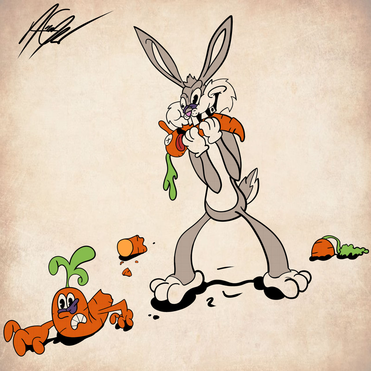 Zombie rabbit by Axlshop21 on DeviantArt