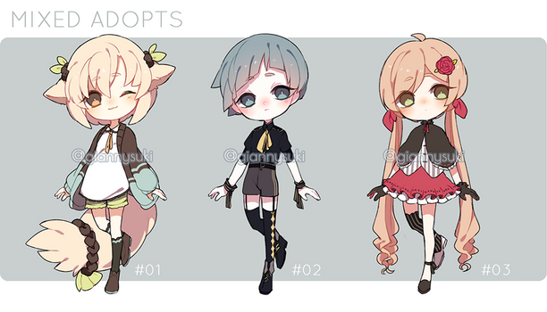 [CLOSED] AUCTION Mixed Adopts