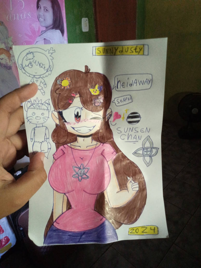 Sunsen Sunsen Chan verson anime by camil-ferret on DeviantArt