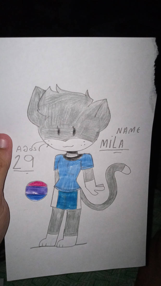 Mila the cat (oc dogman) by camil-ferret on DeviantArt