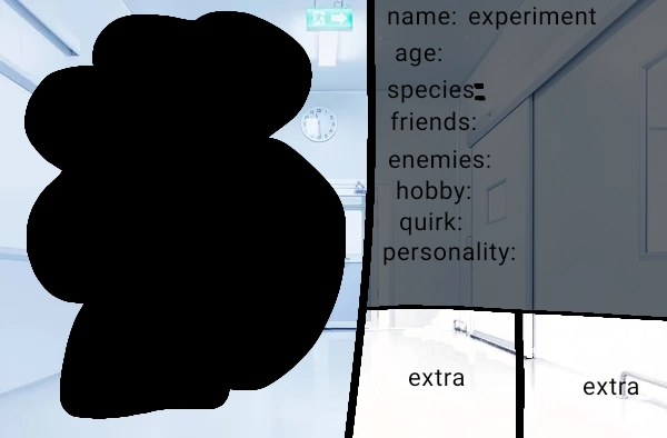 The experiment lab oc template by bloomythecat on DeviantArt