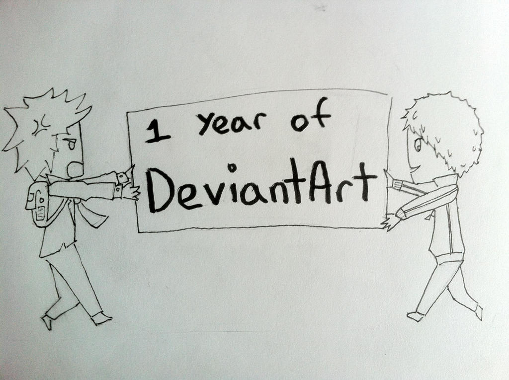 1 year of DeviantArt