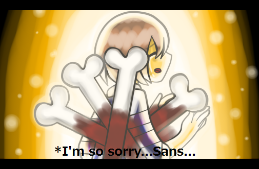 Undertale Sad Scene: I'm So Sorry...Sans...