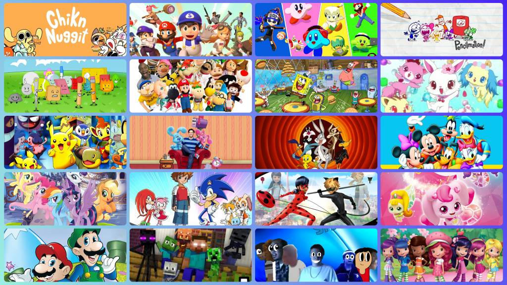 Animutation Favorite Cartoons Collage! V2.0 by LucianFilms2 on DeviantArt