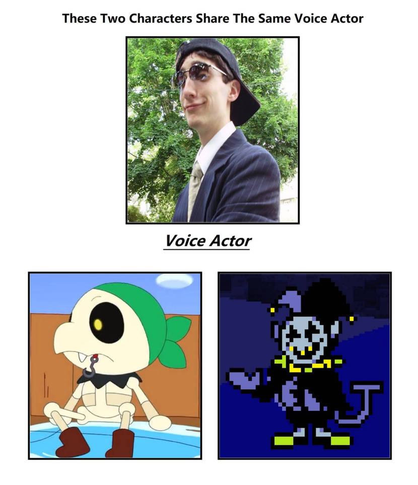 Same Voice Actor Meme: Toby Fox by LucianFilms2 on DeviantArt