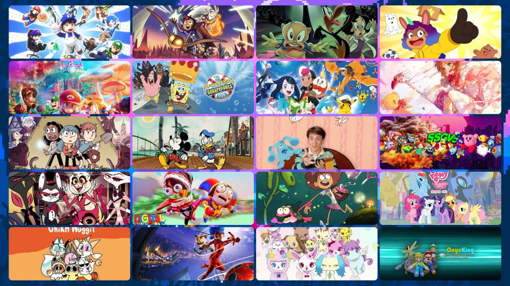 And Collage Deviantart Favorite Cartoons Collage! V4.0 by LucianFilms2 on DeviantArt
