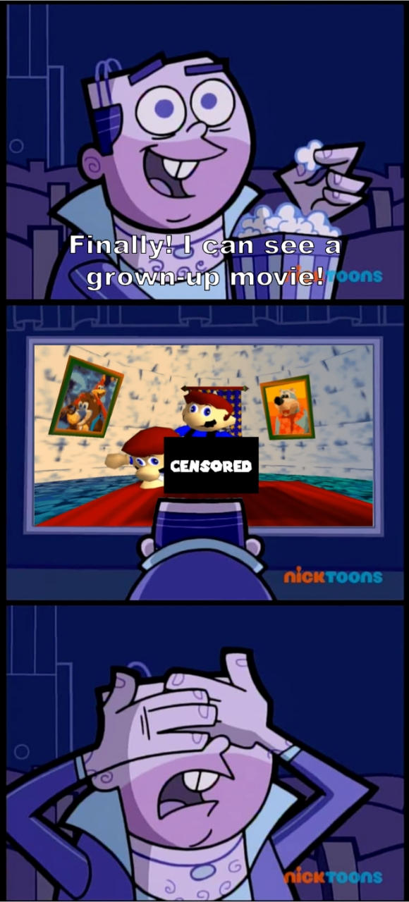 Snowtrapped Timmy Watches a SM64 bloopers SnowTrapped by LucianFilms2 on DeviantArt