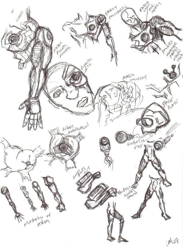 Cyborg concept by maldo71 on DeviantArt