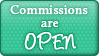 Commission Open Button