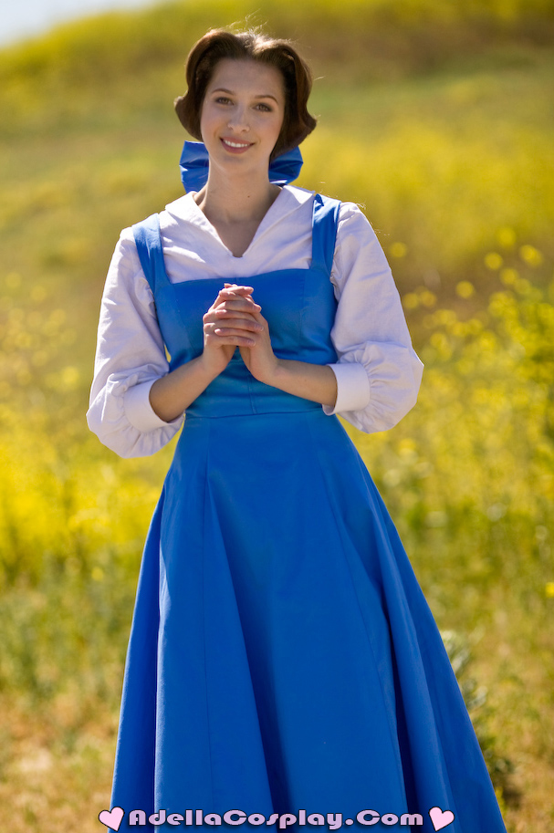 Cosplay Belle Princesa Adulto Village Vestido Azul La Bella Y México | Cosplay Belle Princesa Adulto Village Vestido Azul La Bella Y México |