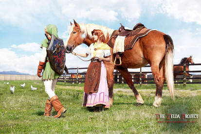 TZP: Link Malon Epona and Cuccos