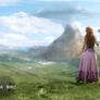 TZP: Link and Malon observe Death Mountain