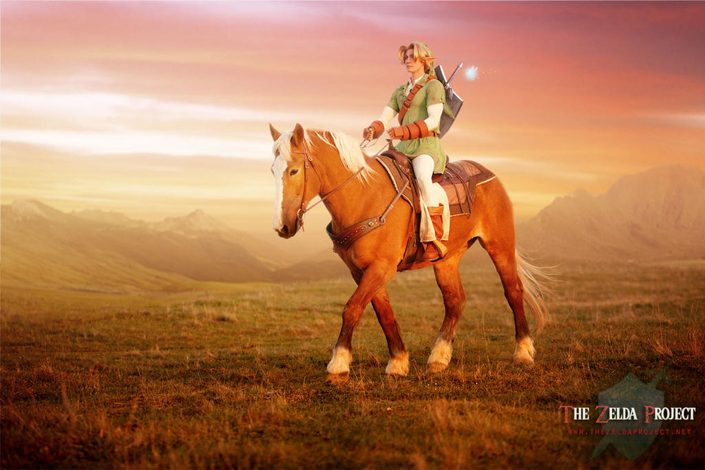TZP: Link Rides Epona Into the Sunset