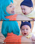 Cosplay: Baby Trunks Bulma Compilation by Adella