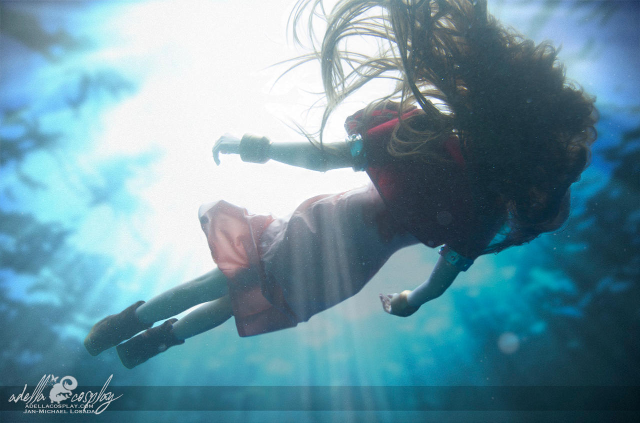 Aeris Underwater - Cosplay